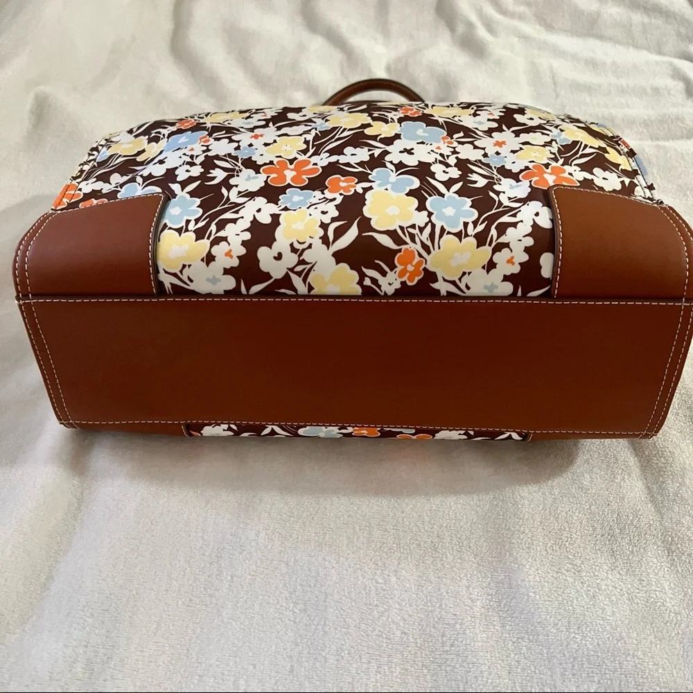 Tory Burch Ella Tote Mini “Lucky Meadow” - Picture 3 of 7